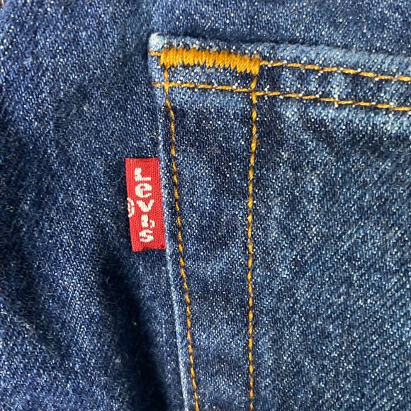 Levi's 501 Jeans Men's 40 x 32 Measures 36 x 29 Blue Cotton Button Fly Red Tab - Picture 6 of 13